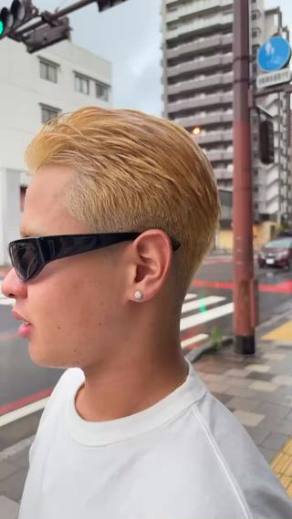 オールバックスタイル