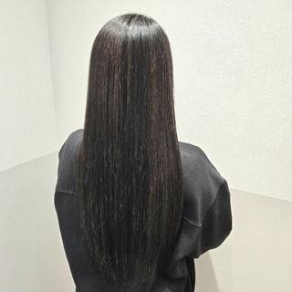 ロング カラー 【髪質改善/縮毛矯正 】Yosukeのヘアスタイル