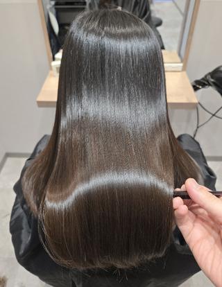 ロング 【髪質改善/縮毛矯正 】Yosukeのヘアスタイル