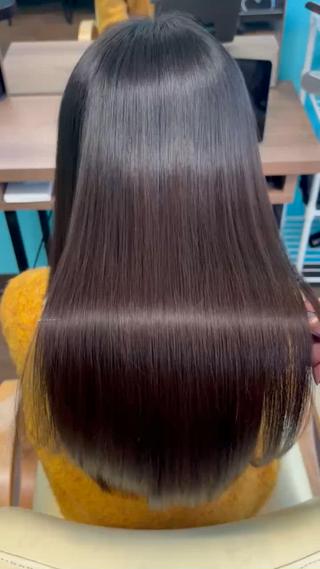 ロング 縮毛矯正/髪質改善 島　広大のヘアスタイル