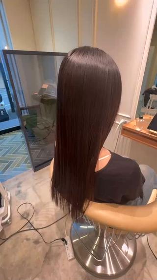 ロング 福井 悠のヘアスタイル