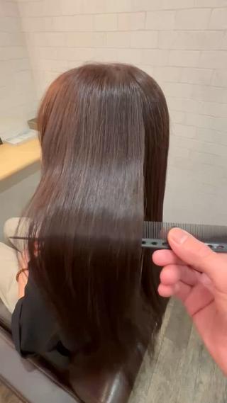 ロング カラー masa ディレクターのヘアスタイル