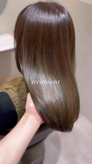 セミロング カラー 名古屋/本山髪質改善 NANA❤️のヘアスタイル
