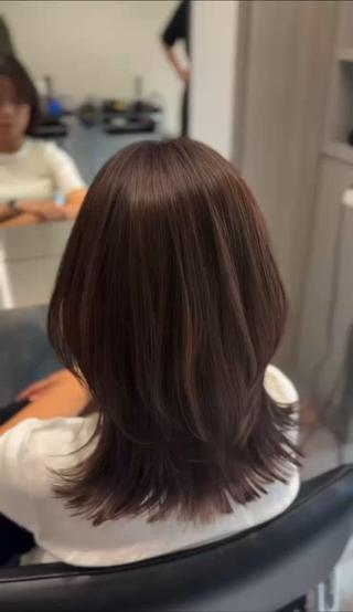 ミディアム 福岡天神Abbey_ yutakaのヘアスタイル