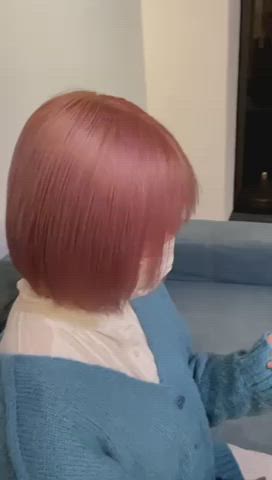 春を先取りピンクベージュ