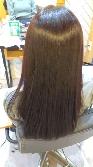 セミロング 髪質改善サロン 梅田/ヨナミネのヘアスタイル