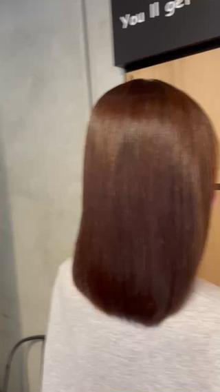 カラー 髪質改善サロン 梅田/ヨナミネのヘアスタイル