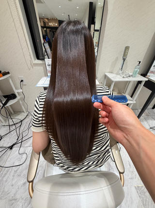 髪質改善ストレート