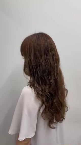 ロング パーマ 髙木 利央のヘアスタイル