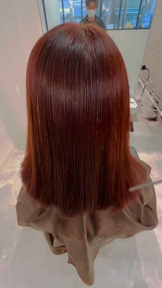 カラー パーマ 韓国ヘア🇰🇷 髪質改善✨掛川大輝のヘアスタイル