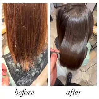 韓国ヘア🇰🇷 髪質改善✨掛川大輝のヘアスタイル