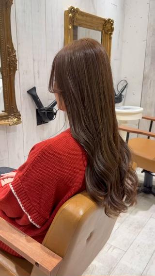 ロングのお客様もいらっしゃいます