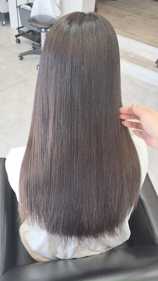 ロング ️🫧髪質改善/縮毛 矯正/寺西紗友望🫧のヘアスタイル