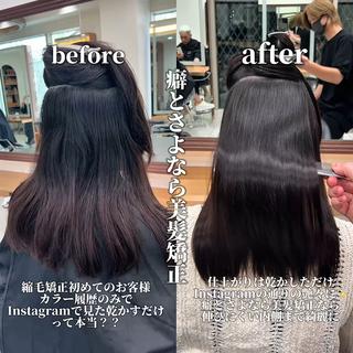 ナチュラルウルフ 九嶋優斗のヘアスタイル