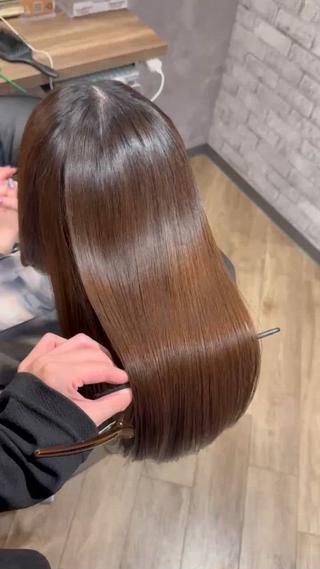 ロング カラー 箕面駅‪/カット 千葉 凛大のヘアスタイル