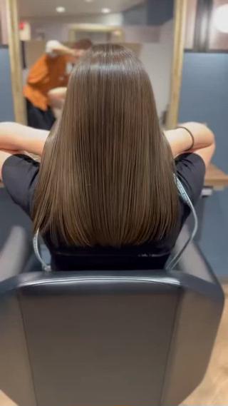 セミロング 阪急箕面駅 徒歩1分千葉のヘアスタイル