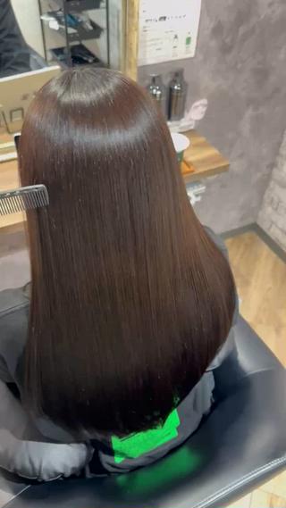 ロング カラー 箕面駅‪/カット 千葉 凛大のヘアスタイル
