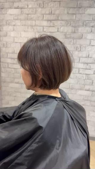 ショート 阪急箕面駅 徒歩1分千葉のヘアスタイル