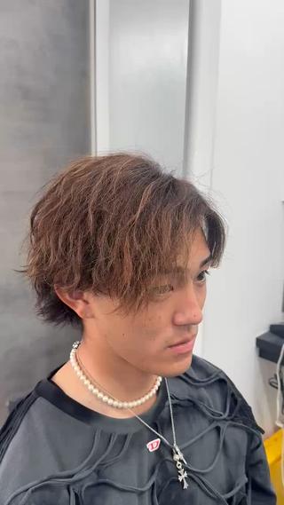 ヘアアレンジ メンズ メンズヘア カット、パーマ特化のヘアスタイル