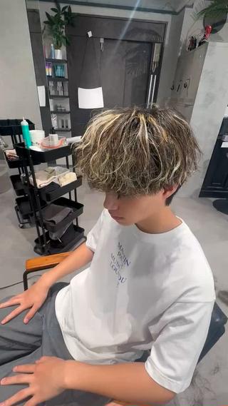 ヘアアレンジ メンズ 天野 愉月のヘアスタイル
