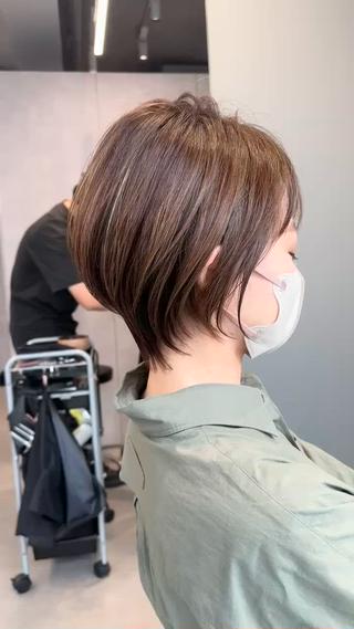 ショート 美才治   秀欣 (ビサイジ ヒデキ)のヘアスタイル