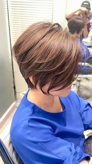 ショート 美才治   秀欣 (ビサイジ ヒデキ)のヘアスタイル