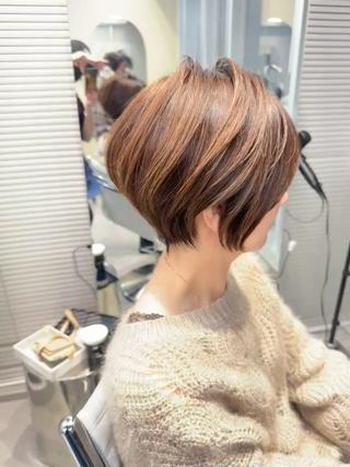 ショート 美才治   秀欣 (ビサイジ ヒデキ)のヘアスタイル