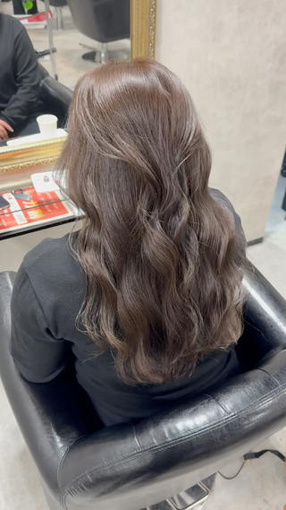 ロング 🫧透明感🫧ツヤ感 ✨️カラー特化のヘアスタイル