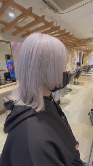 White×wolf cut
