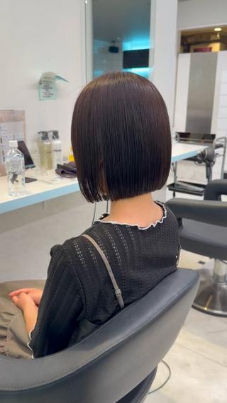 ショート カラー 🦋ハイトーンボブ ショート🦋トシキのヘアスタイル