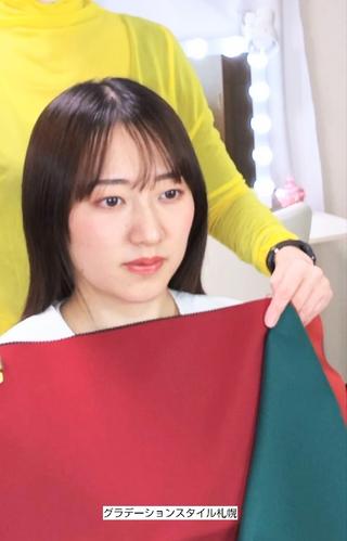🎼グラデーション スタイル札幌♫*✧のマツエク・マツパデザイン