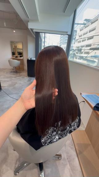 ロング 髪質改善/髪質改善 メテオカラー/谷本のヘアスタイル
