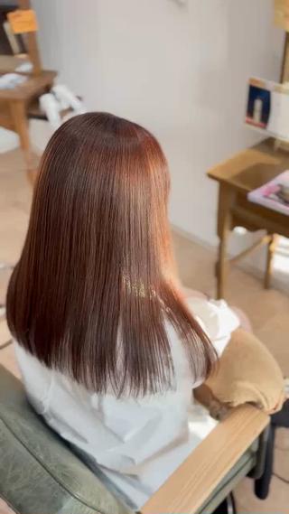 セミロング 髪質改善𖧷美髪𖧷 ayakaのヘアスタイル
