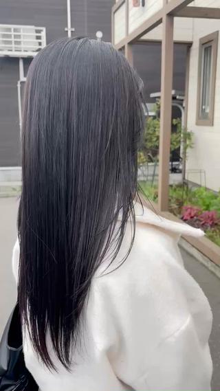 ロング カラー 髪質改善𖧷美髪𖧷 ayakaのヘアスタイル