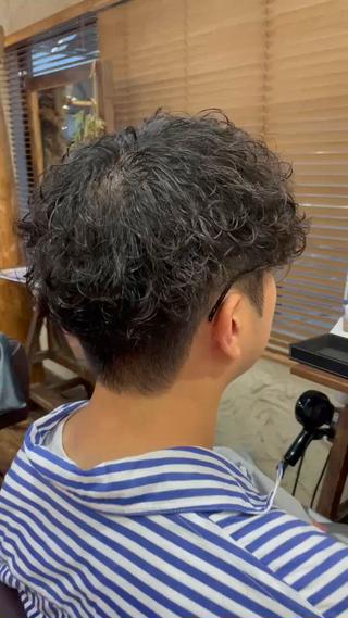 パーマ メンズ 千葉 香奈のヘアスタイル
