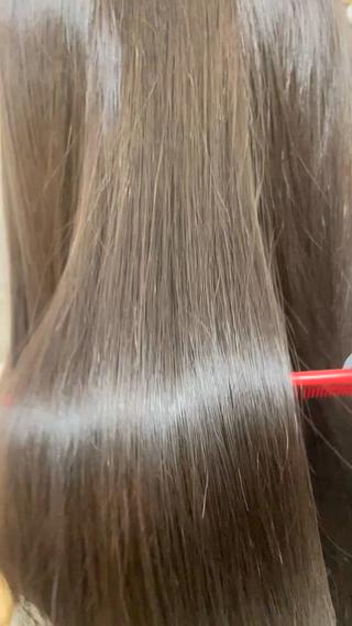 ロング 🌐🪬髪質改善/ 透明感カラーのヘアスタイル