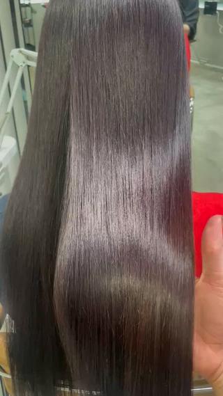 ロング 🌐🪬髪質改善/ 透明感カラーのヘアスタイル