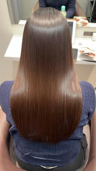 ロング 髪質改善 艶髪🔵フセナオヤのヘアスタイル