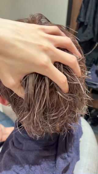 カラー メンズ Maito モデル募集中のヘアスタイル