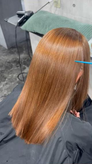 セミロング 五味 亜有里のヘアスタイル