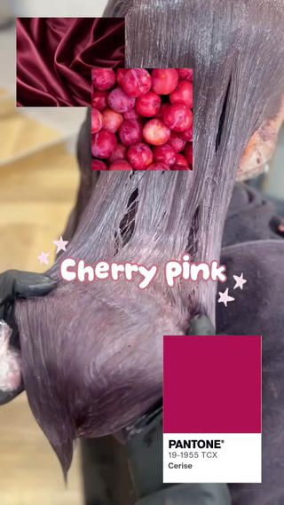  Cherry Pink 

ぱっと目を惹く、甘すぎないチェリーピンク
ピンクの可愛らしさに、ほんのり深みをプラスして
大人っぽさも残したカラーに♡
 