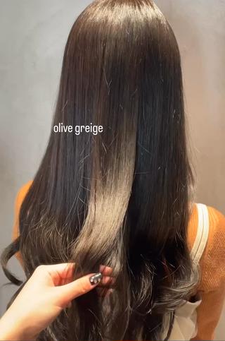 ロング カラー Luna ☾ ໋のヘアスタイル