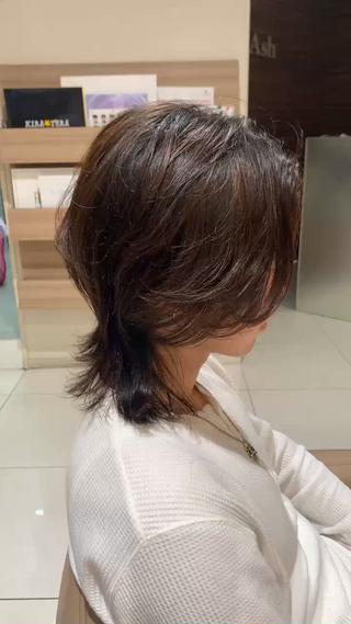 癖を活かしたカット 