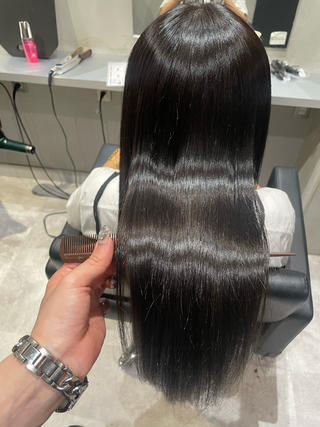 セミロング 髪質改善×透明感× 艶髪🥀HIYORIのヘアスタイル