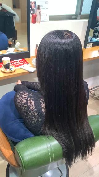 ロング カラー 髪質改善パラッチ MIKAのヘアスタイル
