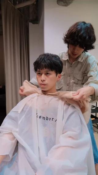 ショート パーマ メンズ メンズショート パーマ特化うえちりくのヘアスタイル