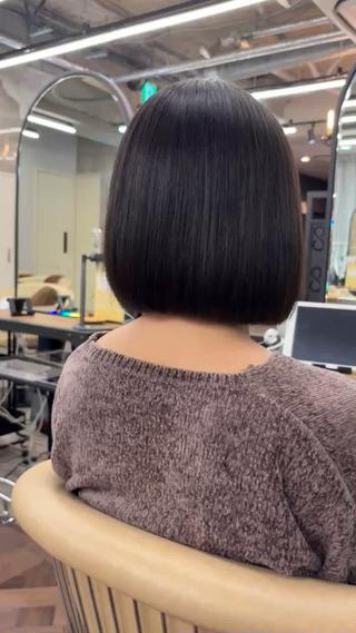 似合わせレイヤー🌟 巻ける縮毛矯正みつきのヘアスタイル