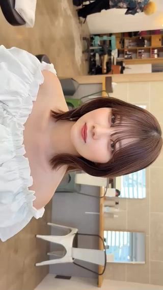 似合わせレイヤー🌟 巻ける縮毛矯正みつきのヘアスタイル
