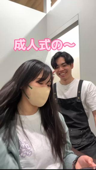 女神ボブにダイアモンドトリートメントをつけると艶がすごい
