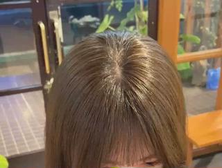 赤みや、オレンジ味を消して寒色寄りのブラウンに…♪